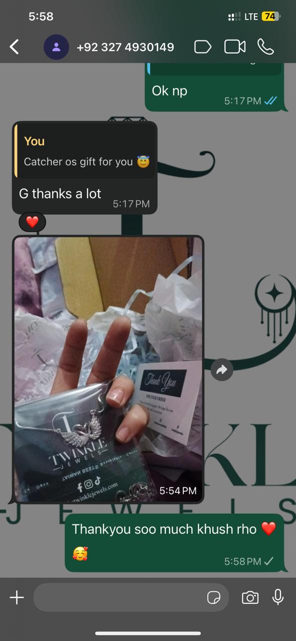 Happy Customer WhatsApp Review