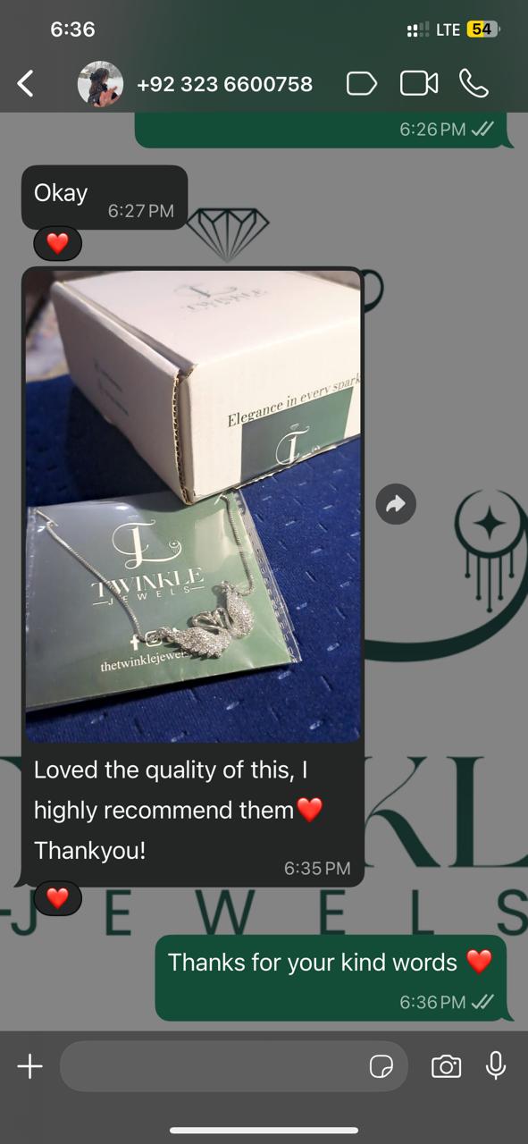 Happy Customer WhatsApp Review